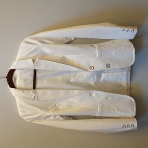 Fitted White Arden B Blazer - XS